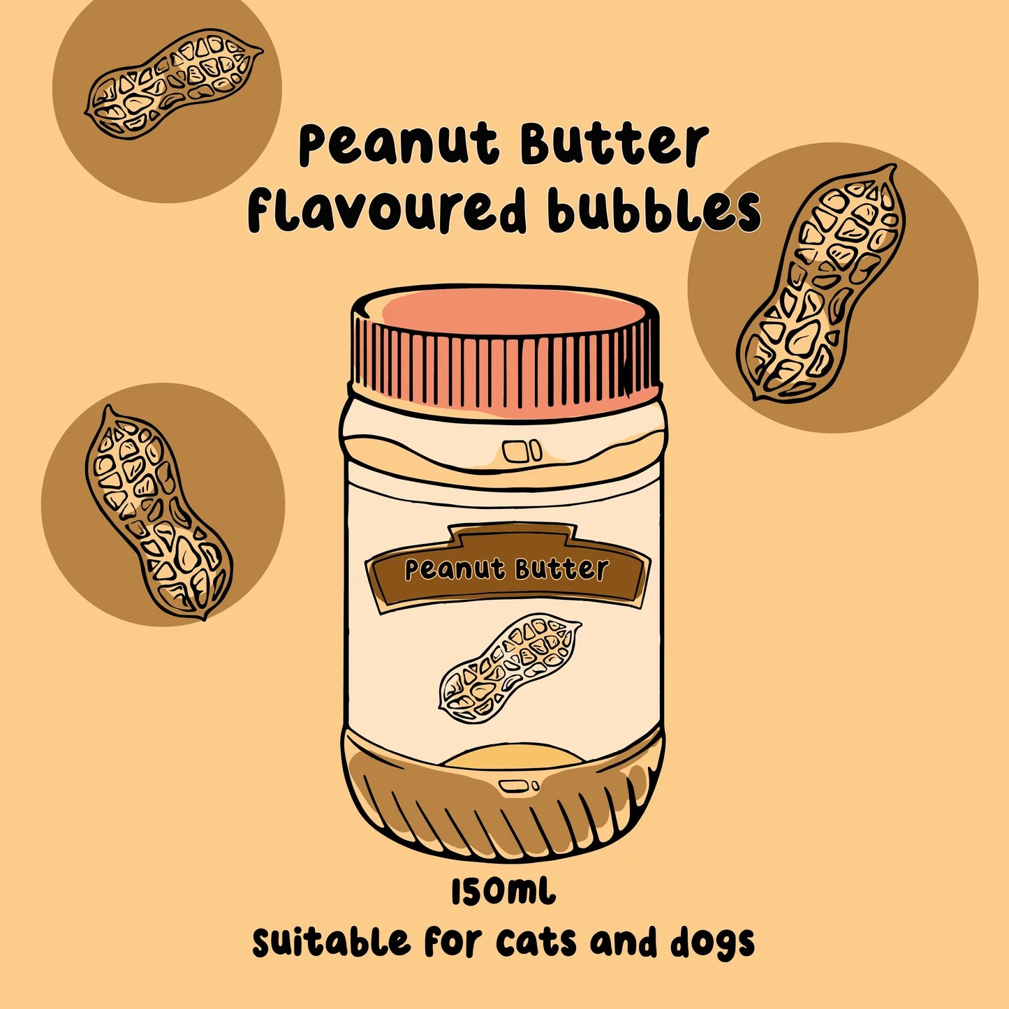 Meaty Bubbles Peanut Flavour Bubbles