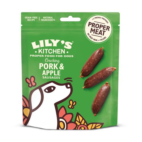 Lilys Kitchen Pork & Apple Sausages