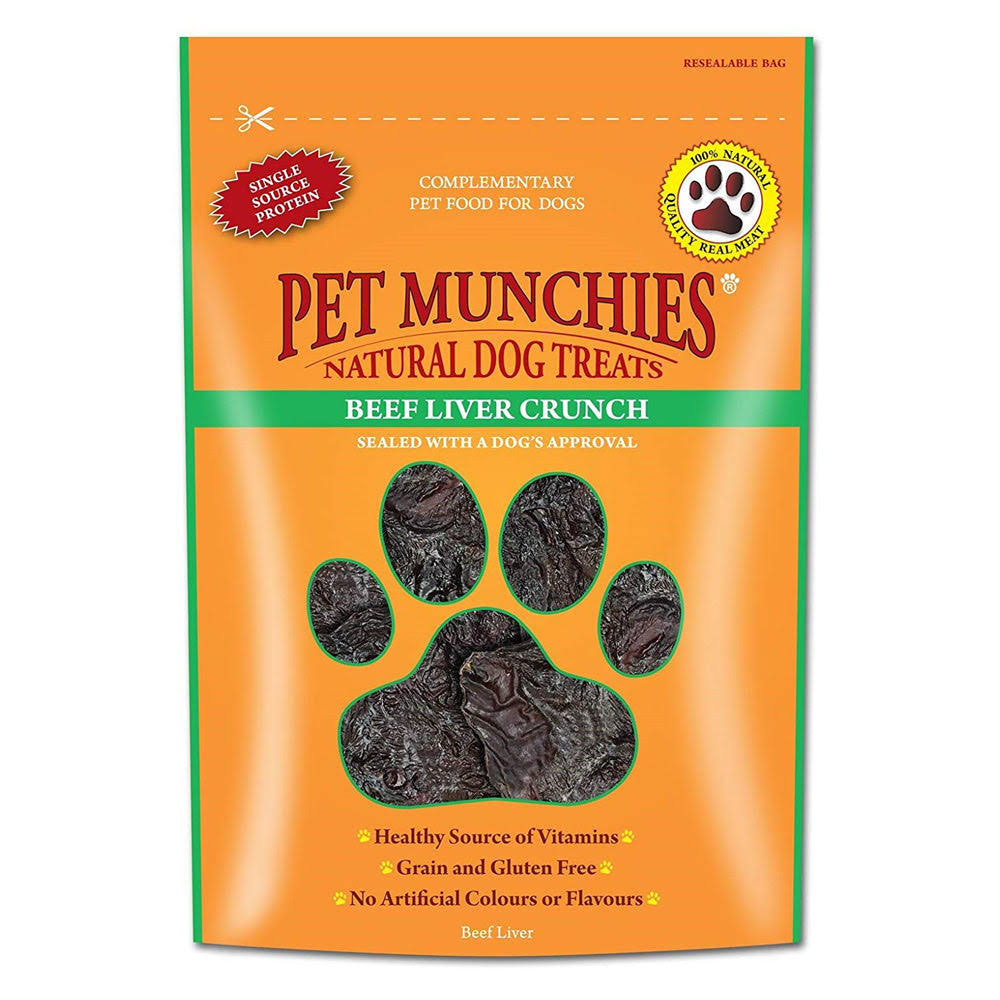 Pet Munchies Beef Liver Crunch 90g