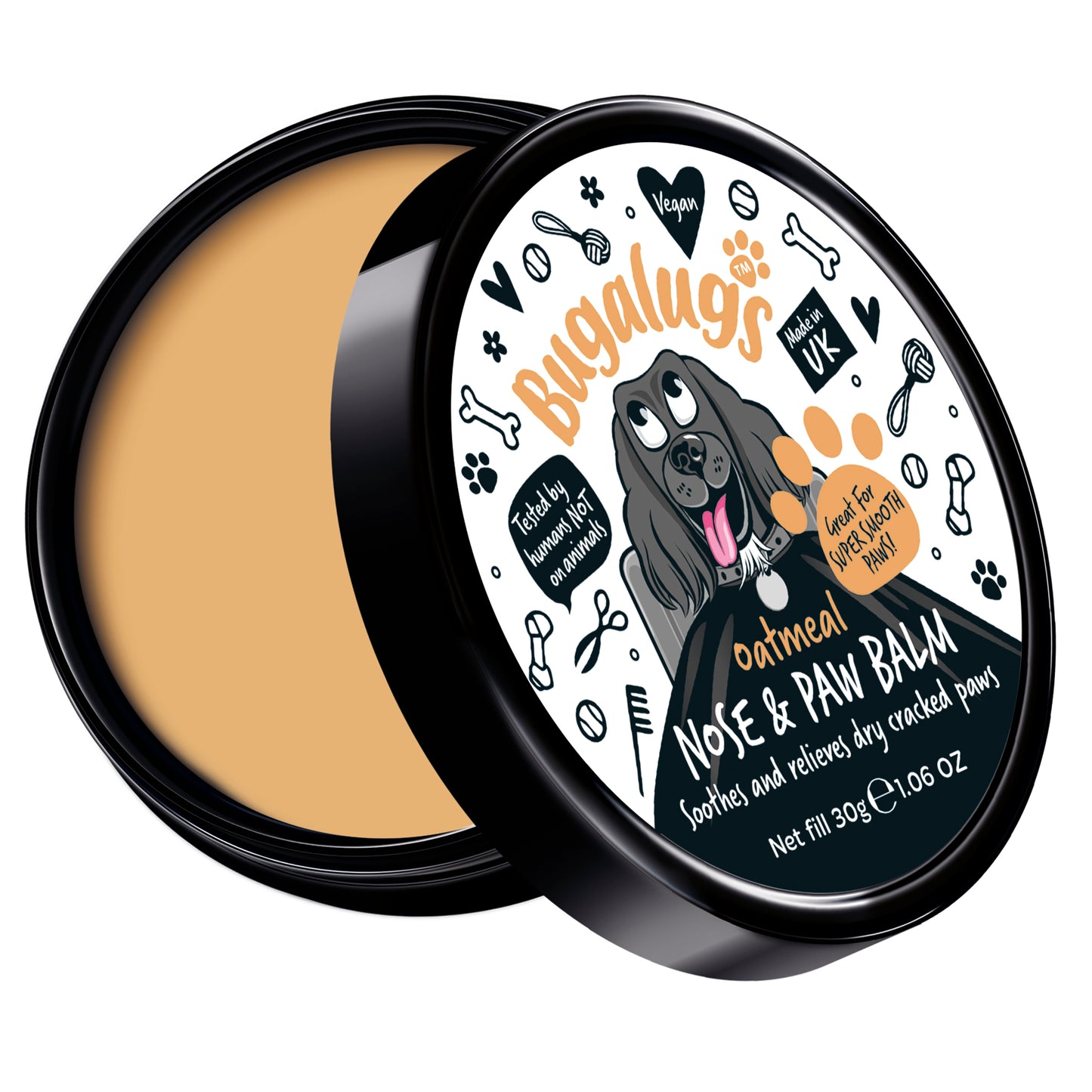 Bugalugs Oatmeal Nose & Paw Balm 30g